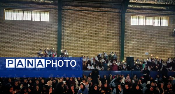 اجتماع ۳۰۰۰نفری دختران حاج قاسم به مناسبت ولادت حضرت معصومه(س) و روز دختر در شهرستان ملارد 