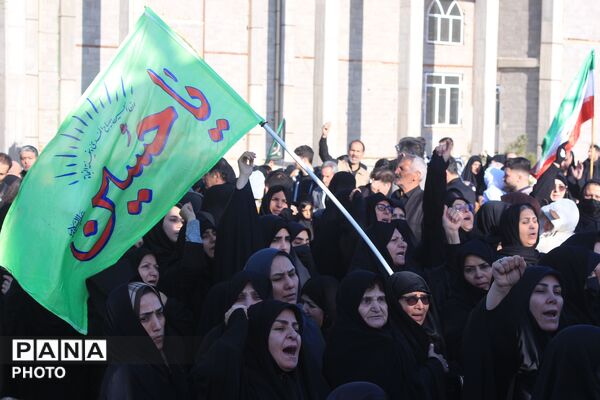 تشییع و تدفین پیکر شهید امیرحسن کاظمی