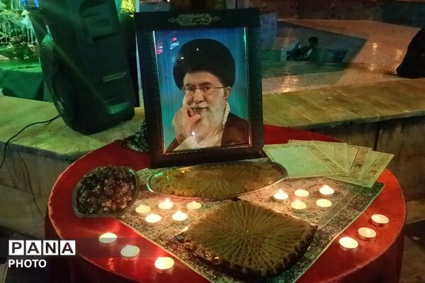 مراسم چهلمین روز شهادت دانش آموزان مدرسه شجره طیبه میناب در پردیس