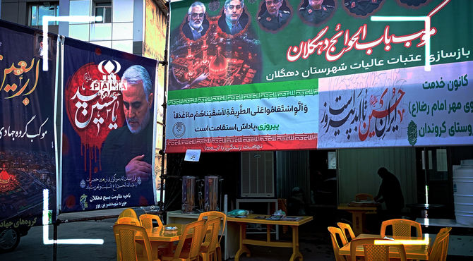 موکب باب الحوائج دهگلان، میزبان شبانه‌روزی زوار اربعین حسینی