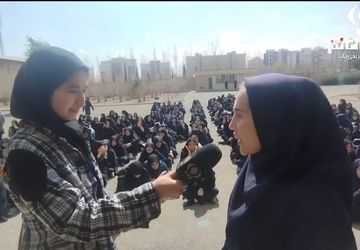 آیین تجلیل از برگزیدگان علمی دبیرستان شهید قرائتی قم