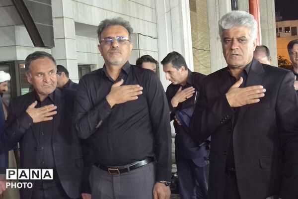 هیئت دانش‌آموزی در سوگ محرم