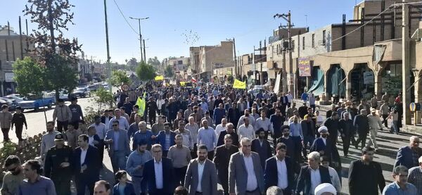 حضور پرشور مردم پلدختر در راهپیمایی روز ملی مبارزه با استکبار جهانی