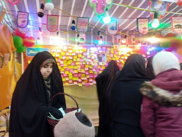 جشن بزرگ خیمه الانتظار در خیابان انتظار