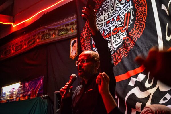 مراسم سوگواری شهادت امام رضا (ع) در شهر رباط‌سنگ 