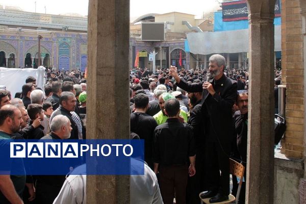 پیاده‌روی پرشور جاماندگان اربعین حسینی در شهرستان ری