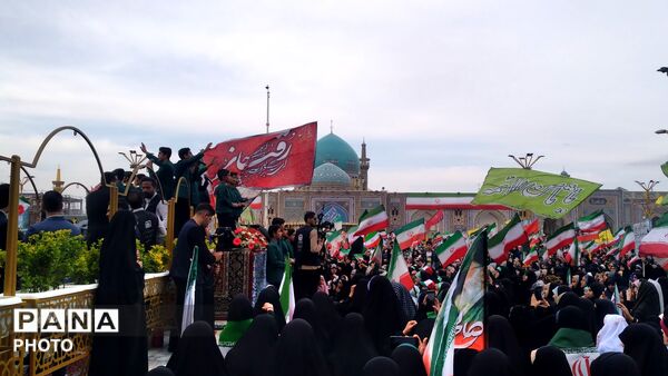 اجتماع دختران مشهدی ا