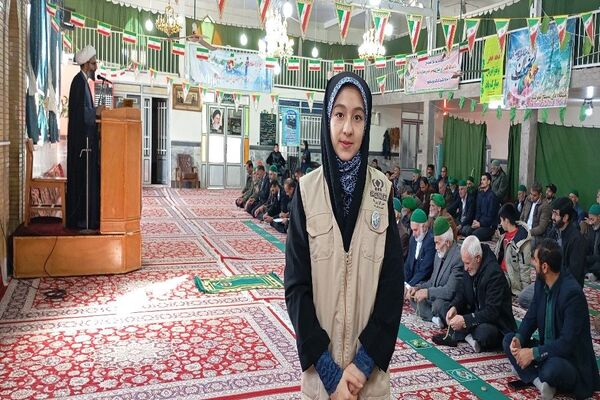اقامه نماز عبادی،سیاسی جمعه همزمان با ایام دهه فجر در شهر بار نیشابور