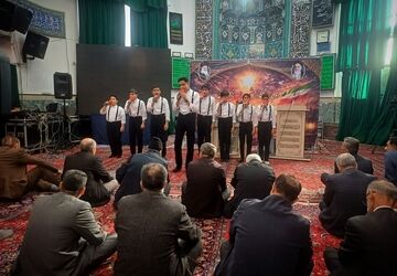 مراسم بزرگداشت حماسه کربلای ۵ در شلمچه