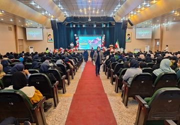 برگزاری جشن دختران انقلاب یاوران مقاومت در فرهنگسرای آریو مصلی نژاد ناحیه ۶