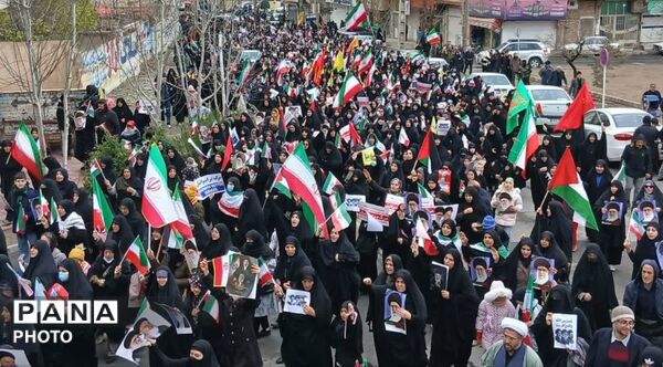 حضور پرشور مردم محمدشهر کرج در راهپیمایی روز قدس