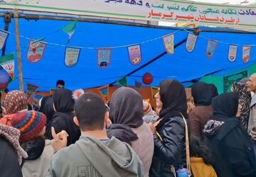 مهمانی کیلومتری در شهرستان گرمسار