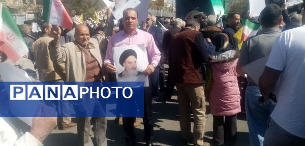 راهپیمایی روز قدس در میدان بیت المقدس