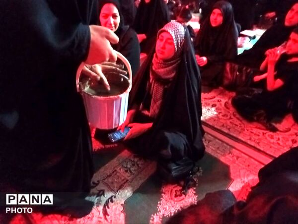 مراسم عزاداری در روستای میلاجرد