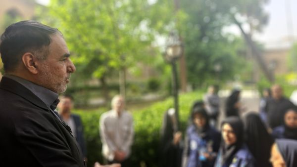 بازدید دانش‌آموزان خبرنگار پانا از مدرسه تاریخی دارالفنون
