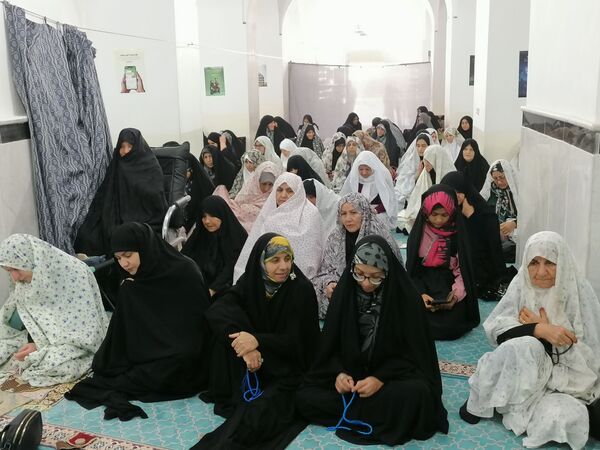 نماز جمعه در مسجد جامع شهرستان خلیل‌آباد