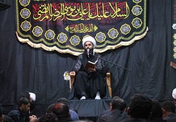 رودان در سالروز شهادت امام رضا (ع) به سوگ نشست