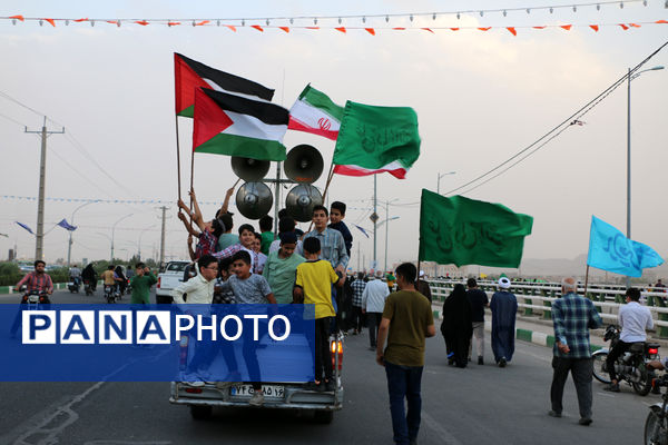 شادپیمایی مردم قم به مناسبت عید غدیر-1