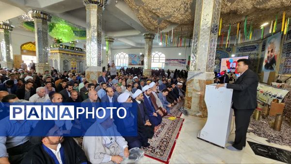 یادواره شهدا در روستای خرق شهرستان شیروان 