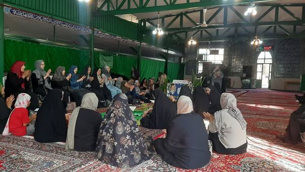 مراسم باشکوه ختم صلوات به مناسبت میلاد پیامبر (ص) در مسجد امام سجاد (ع) شازند