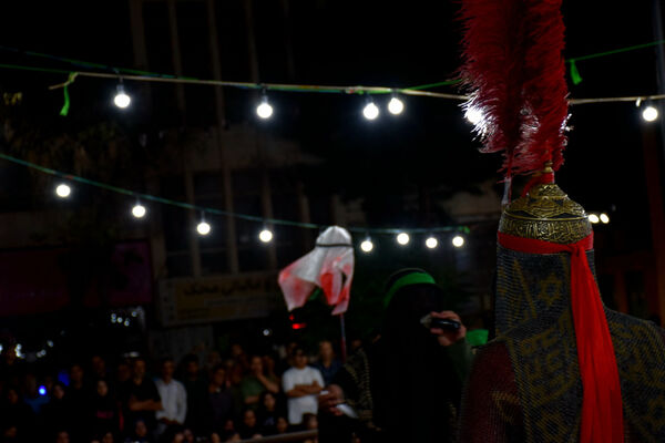 کاروان نمادین اسرای کربلا به مناسبت شهادت حضرت رقیه(س) در تربت‌حیدریه
