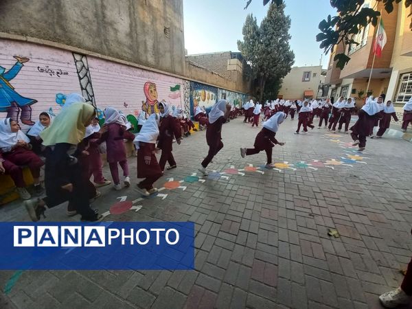 پروژه حیاط پویا در دبستان  شطیطه نیشابور