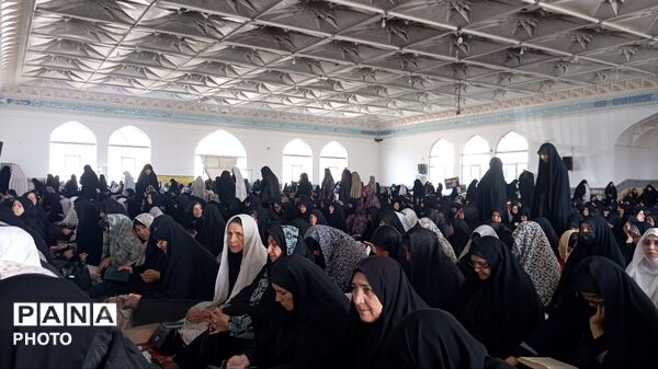 نمازی حماسی و معنوی با عطر شهادت در کاشمر
