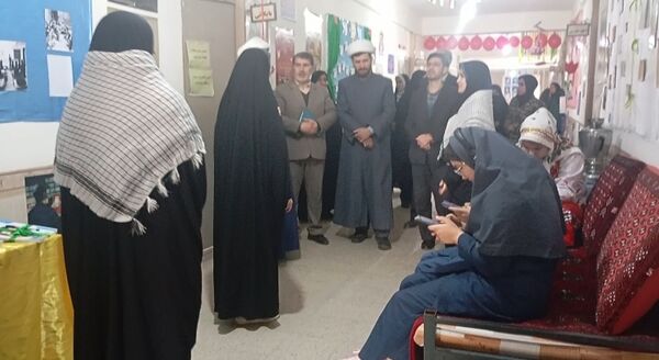 افتتاح مدرسه انقلاب در دبیرستان فضیلت فاروج