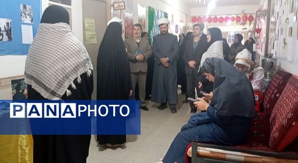 افتتاح مدرسه انقلاب در دبیرستان فضیلت فاروج