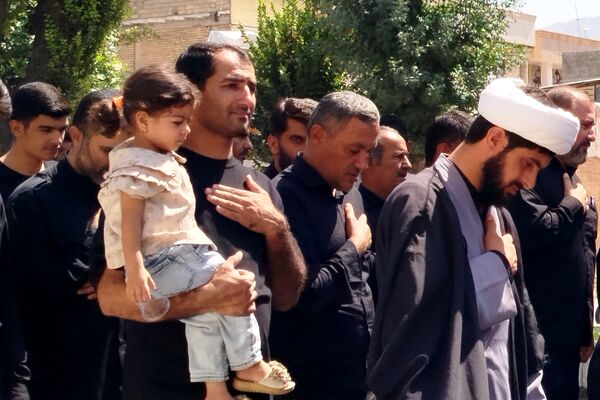 شکوه عزاداران رضوی در لردگان