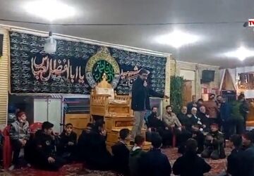 سه شب شور عزای بانوی دوعالم حضرت فاطمه زهرا (س) در دبیرستان زنده یاد مظهری 