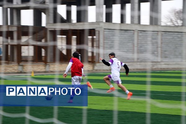 آیین افتتاحیه زمین ورزشی چمن مصنوعی اورین