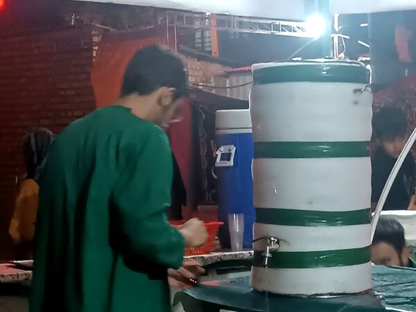 شب هشتم محرم در هیئت الزهرای نیشابور 