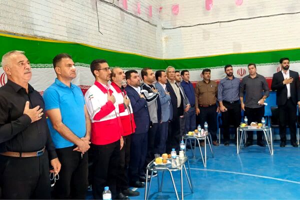 آیین افتتاحیه «میدان پویا» در قرچک