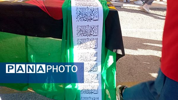 برپایی موکب به‌مناسبت شهادت حضرت زهرا(س) در مدرسه نمونه حجاب