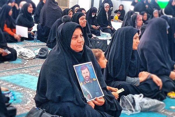 مراسم اولین سالگرد شهدای خدمت در شهرستان باشت