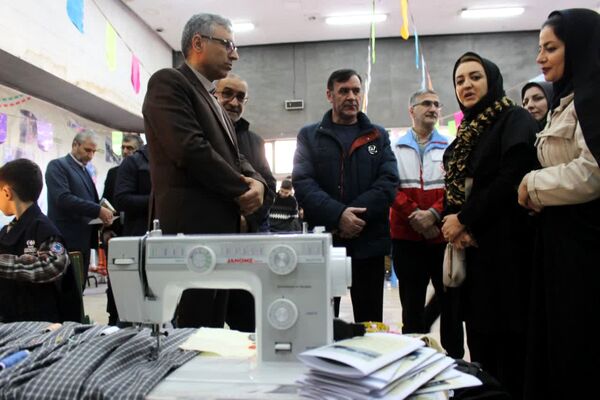 نمایشگاه دست‌سازه‌های هنرستان‌های ناحیه۲ زنجان