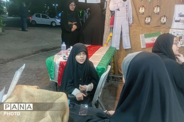 برپایی موکب معاونت پرورشی و تربیت‌بدنی در میدان نماز شهرری
