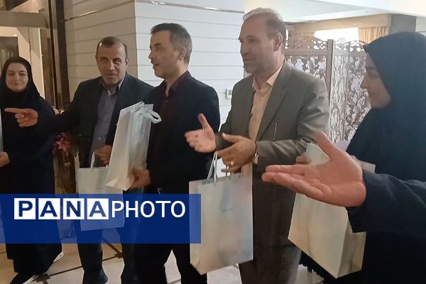 مراسم بدرقه کاروان تیم فوتسال ناحیه دو شهرری به مسابقات برزیل