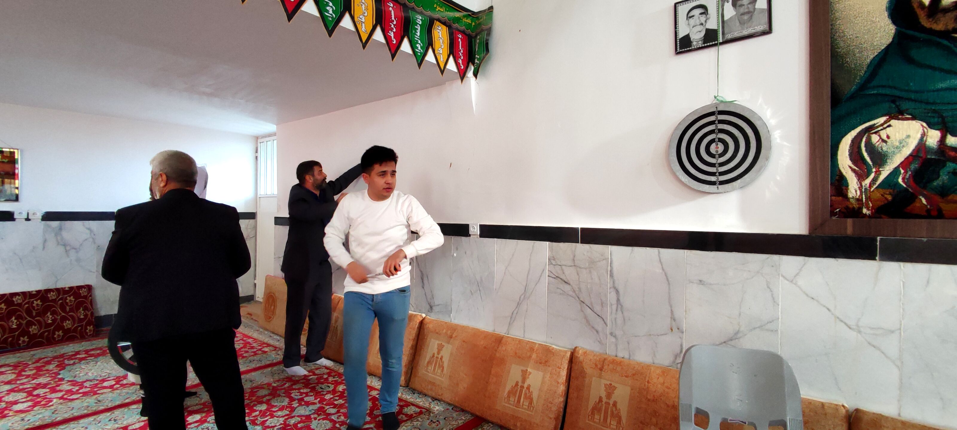 برگزاری مسابقات استعدادیابی دارت در روستای تنسوان شیروان