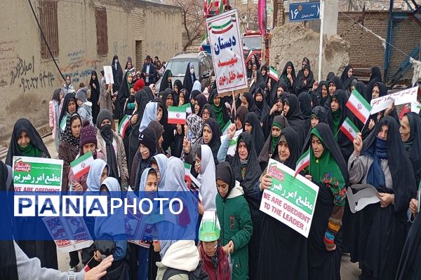 راهپیمایی یوم‌الله ۲۲بهمن ماه،  سالگرد ۴۷سالگی انقلاب اسلامی در شهر بار