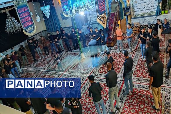 شام غریبان حسینی در مسجد جامع شهر بار