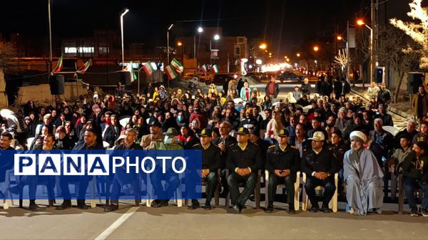 برگزاری جشن باشکوه پیروزی انقلاب اسلامی در شهرستان خلیل‌آباد 