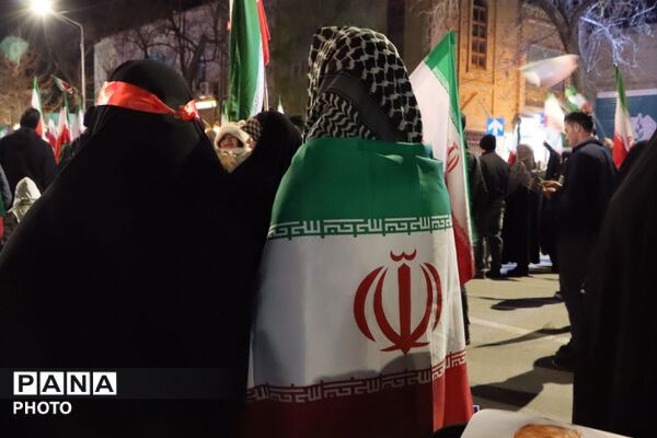 اجتماع باشکوه مردم شهرستان نیشابور 