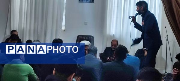 مراسم دعا ندبه هم زمان با ایام فاطمیه در شهرستان خلیل‌آباد