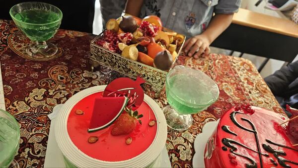 جشن یلدایی در مدرسه دکتر عسکریان یاسوج