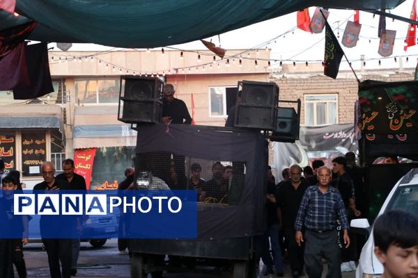 مراسم سالروز شهادت امام حسن مجتبی(ع) در شهر قنوات قم