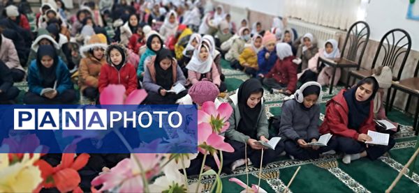 مراسم عزاداری شهادت حضرت هادی(ع) در مدرسه شهید رزمی خلیل آباد