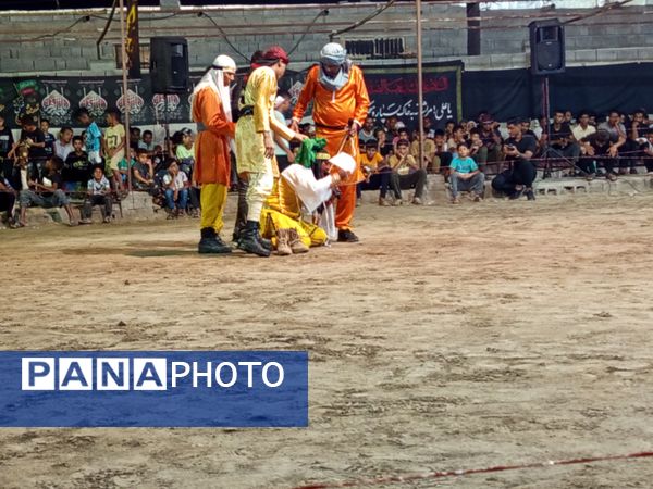 اجرای دوباره تعزیه در پشت علی‌آباد میناب