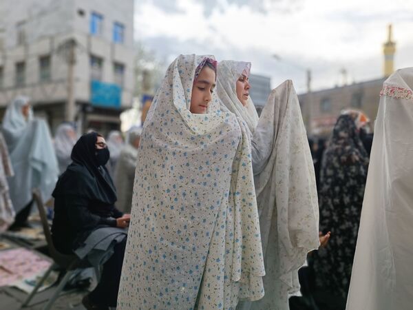 نماز عید فطر در مصلی شهرستان قدس